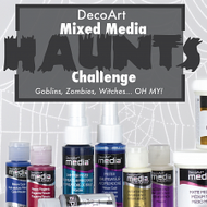 Mixed Media Haunts Challenge